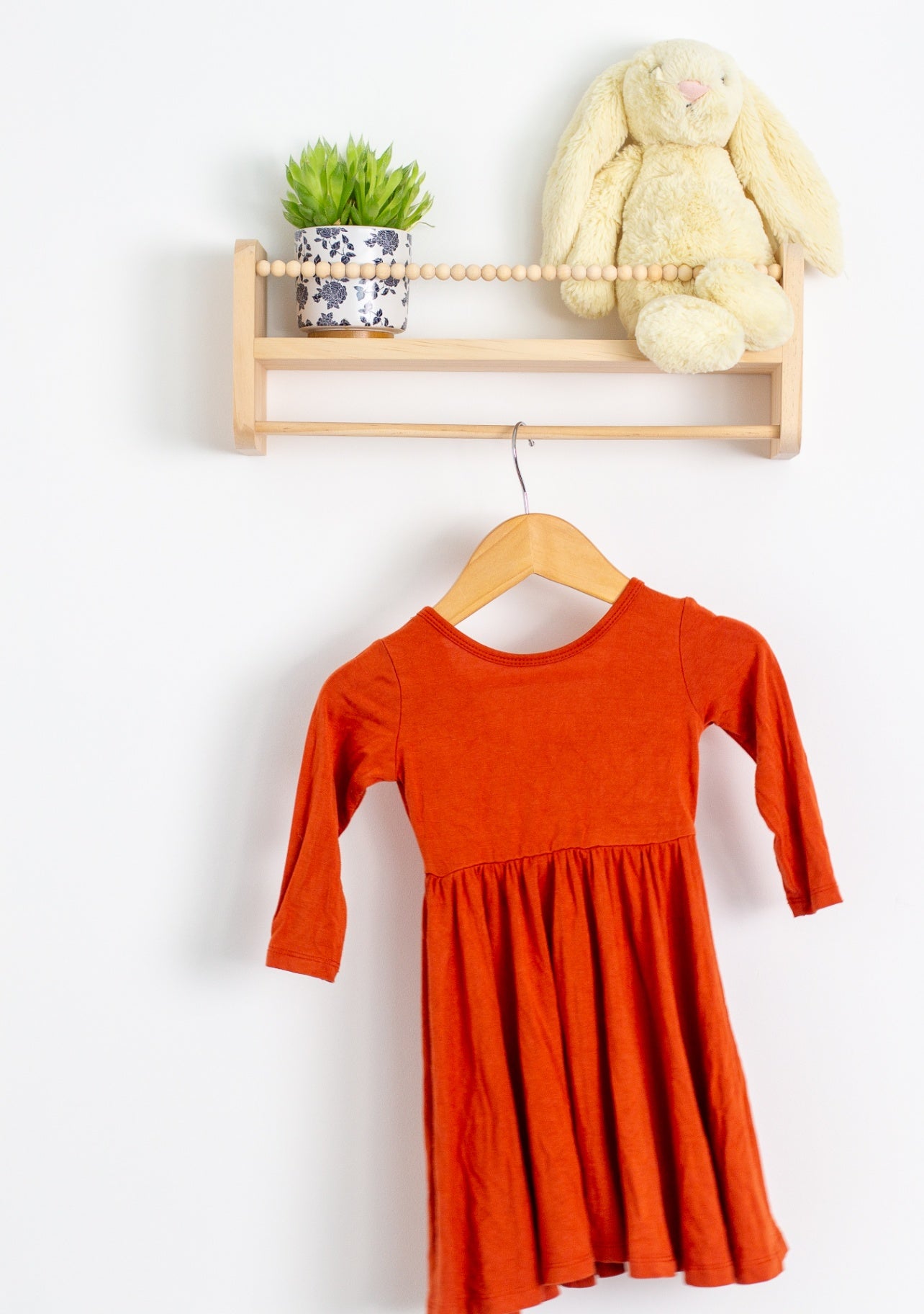 Kyte Baby 12-18M Clementine Long Sleeve Twirl Dress