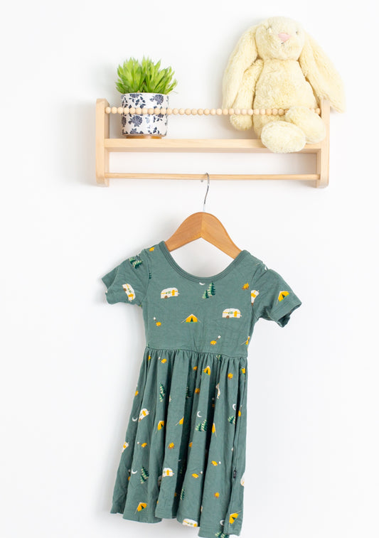 Kyte Baby 12-18M Camping Short Sleeve Twirl Dress