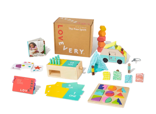 Lovevery The Free Spirit Play Kit Months 34-36