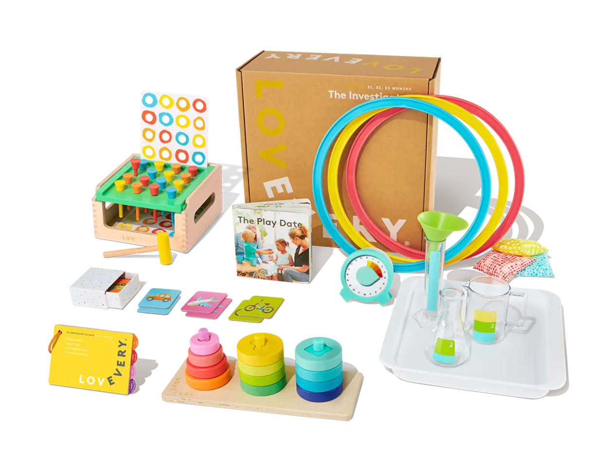 Lovevery The Investigator Play Kit Months 31-33