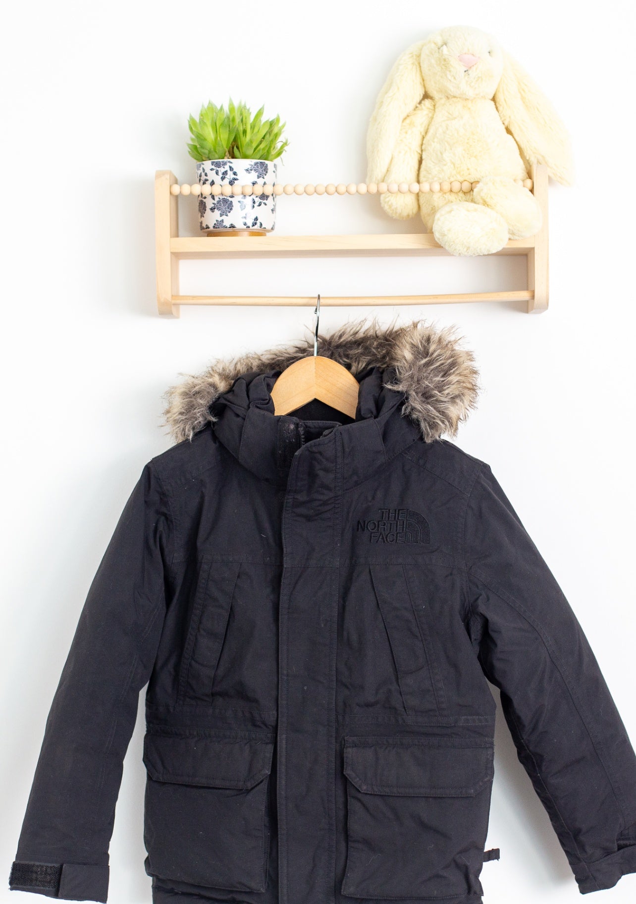 The North Face XS Black Parka