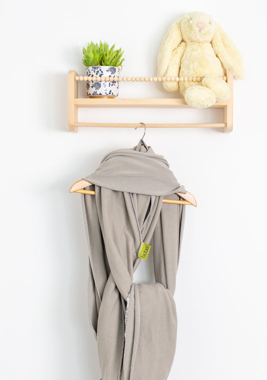 Boba Baby Wrap Carrier in Sage – Original Baby Sling Carrier for Newborns (7–35 lbs), Soft, Secure, Hands-Free & Ergonomic, 