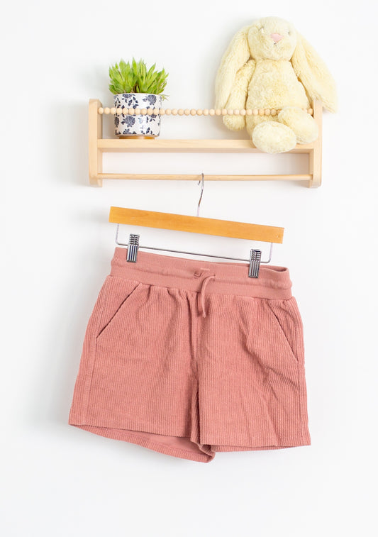The Commons L Pink Waffle Shorts