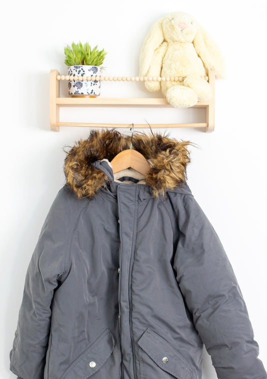 Cat and Jack S Grey Parka - Whimsy