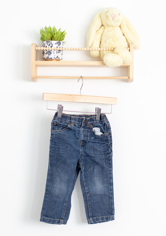 George 12-18M Dark Blue Denim Pants - Whimsy
