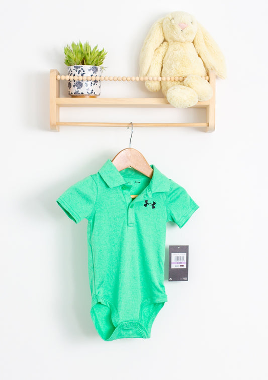 Under Armour 9-12M Green Athletic Polo NWT - Whimsy