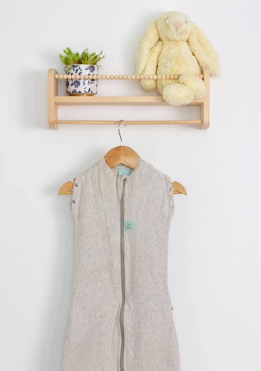 Ergo Pouch 3-12M Light Gray Cocoon Sleep Sack - Whimsy