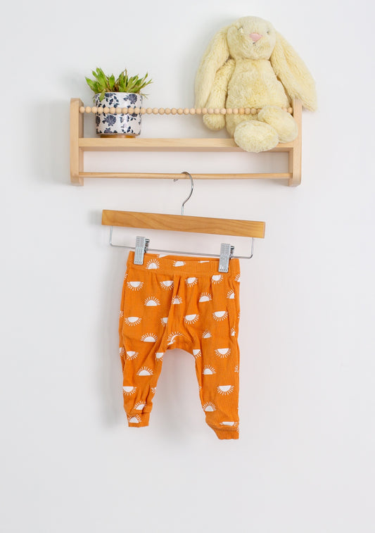 Monkey Bars 6-9M Orange Pants - Whimsy
