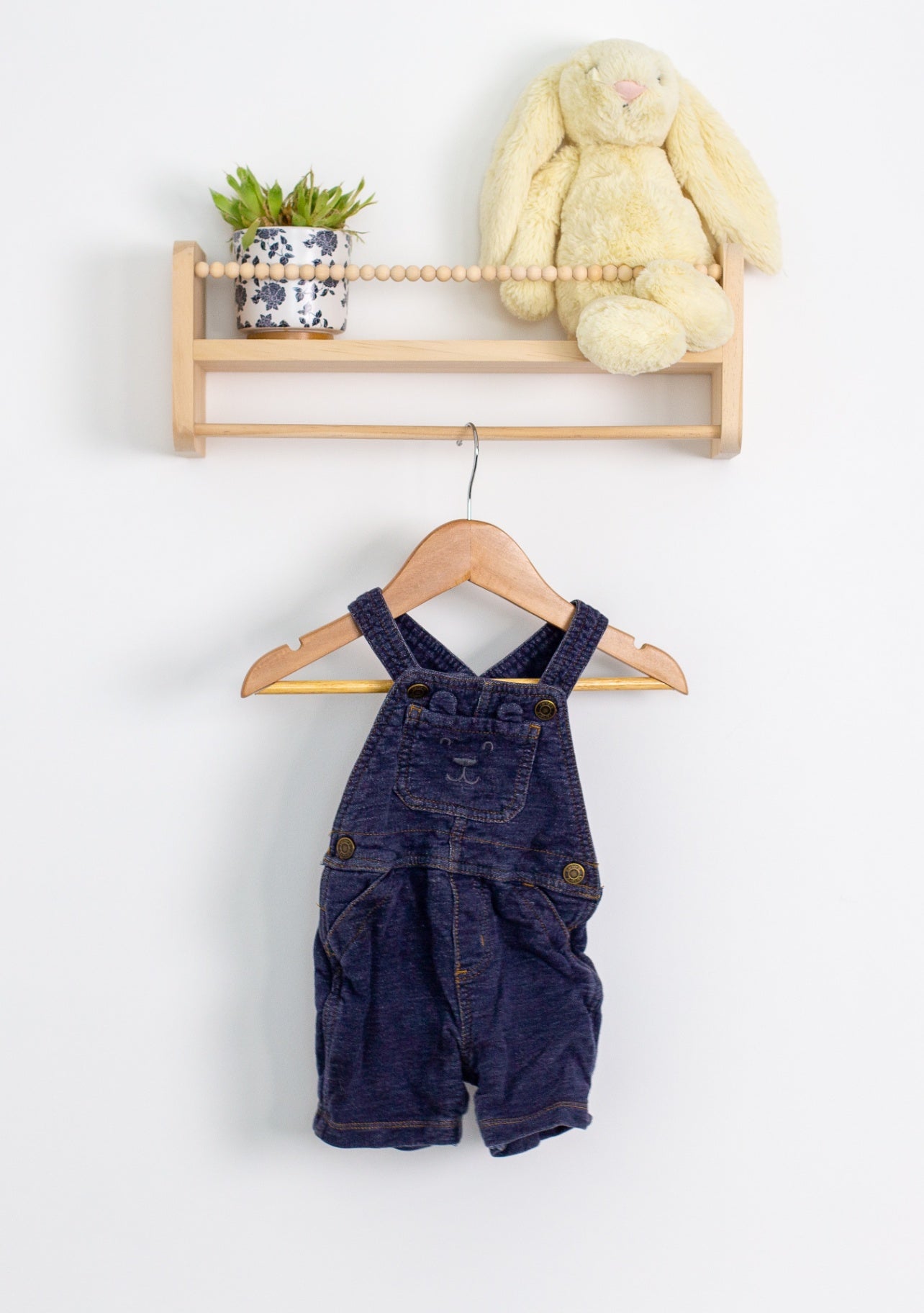 Carter's 12M Dark Blue Denim Overals - Whimsy