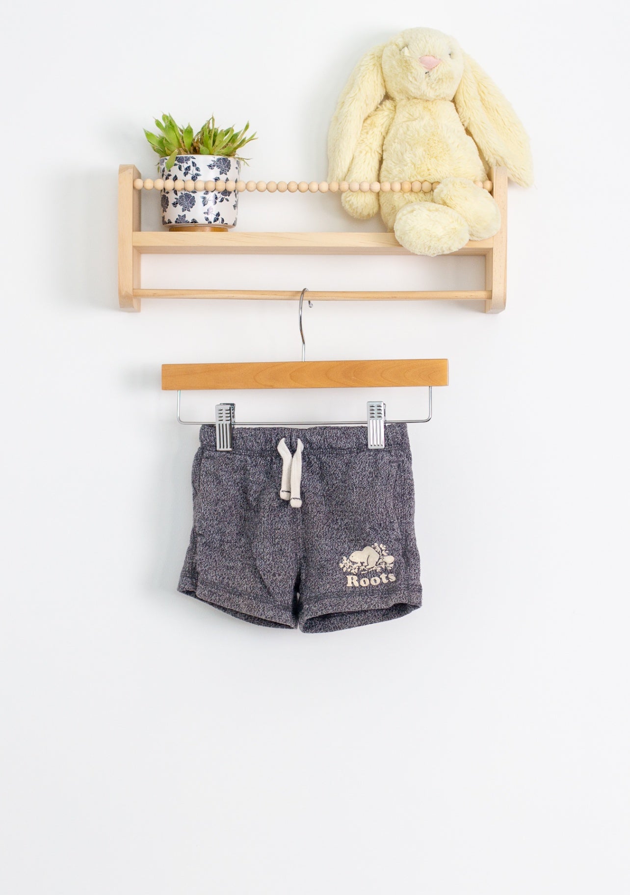 Roots 18-24M Grey Shorts - Whimsy