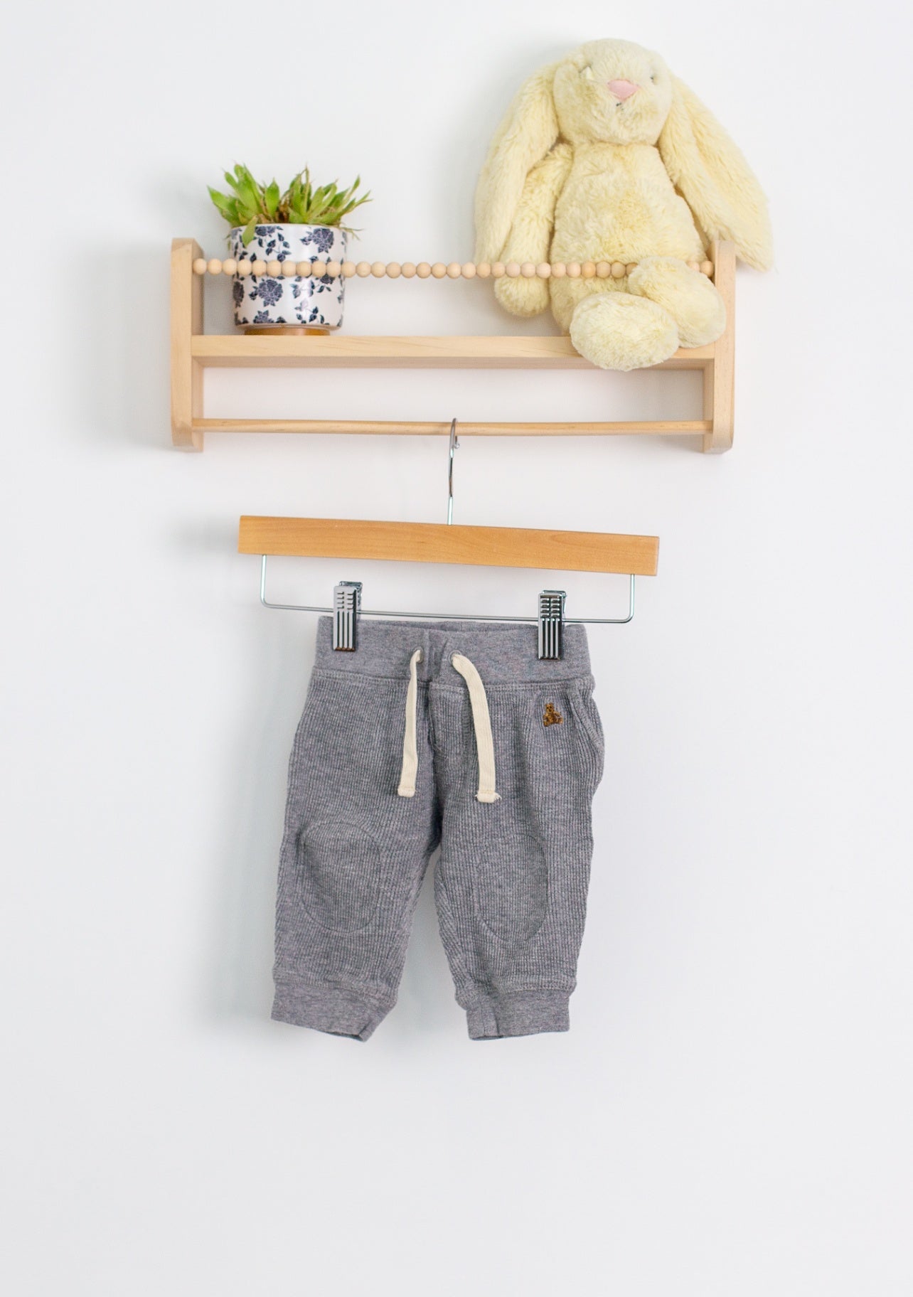Baby Gap 6-12M Gray Joggers - Whimsy