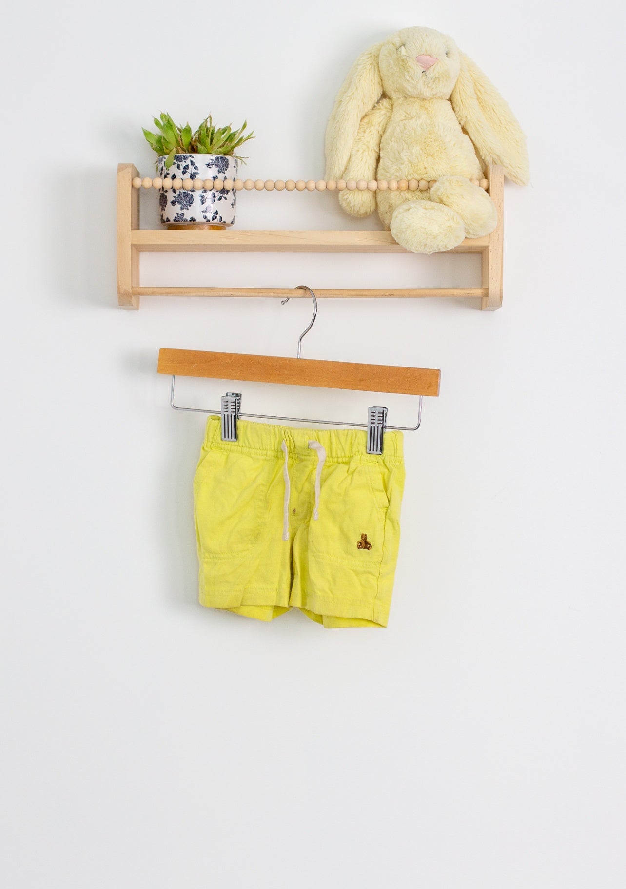 Baby Gap 6-12M Yellow Shorts Play - Whimsy