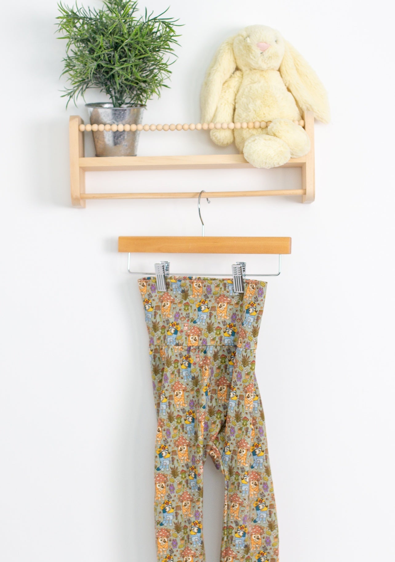 Honey Pie 1-3T Multicolored Bluey Garden Pants