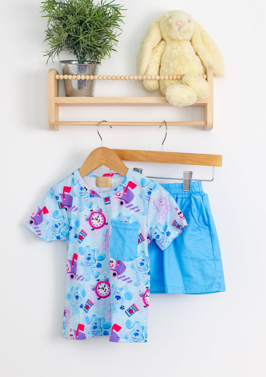 Stat n co 3T Blues Clues Short Set