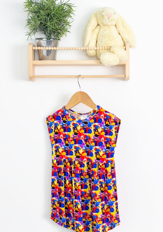Vi & Jax 2-3Y Multicolored Wiggles Shirt