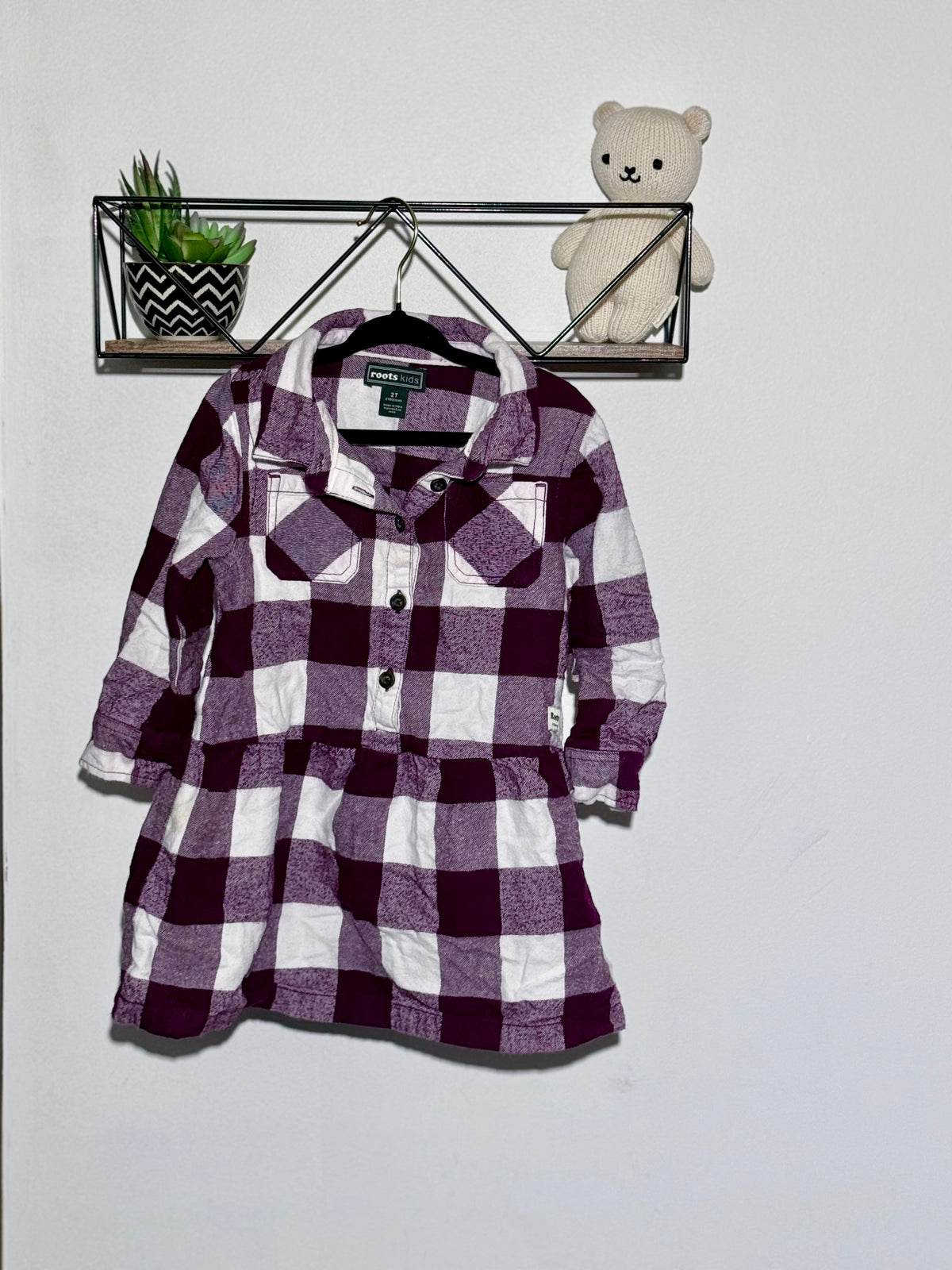 Roots Plaid Dress