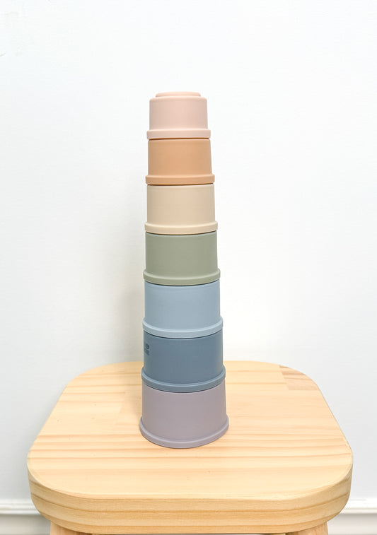 Tailored Tots 7 piece silicone stacking/nesting cups