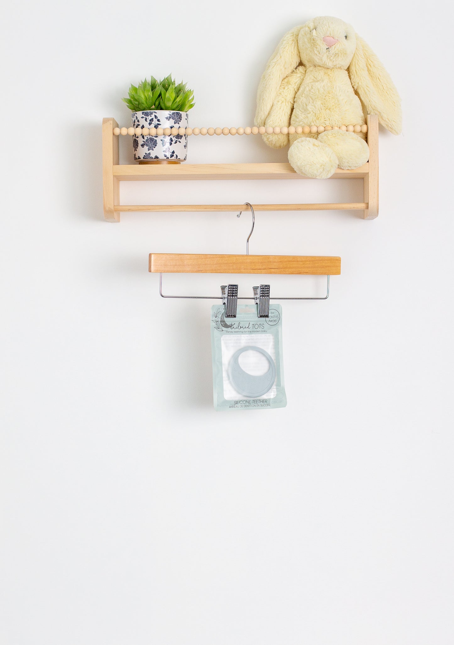 Tailored Tots To The Moon Silicone Teether