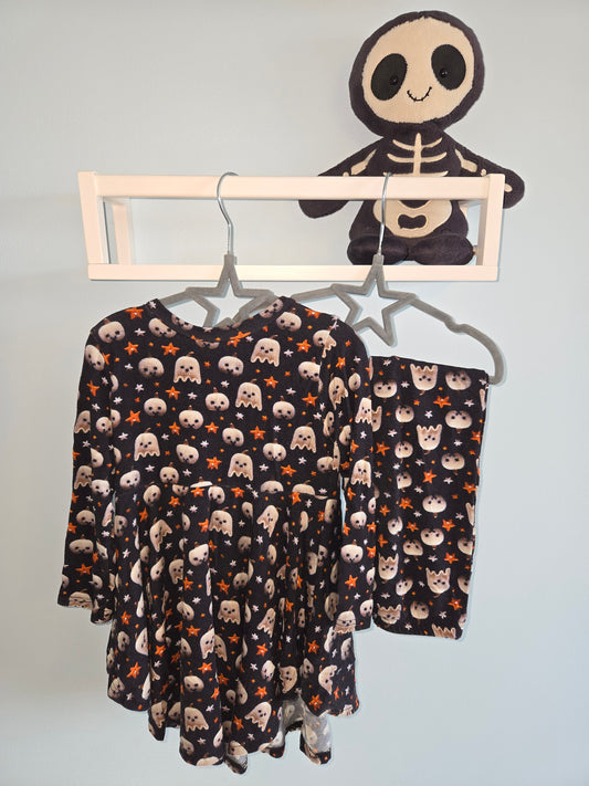 Vi&Jax Halloween Bamboo Peplum Set