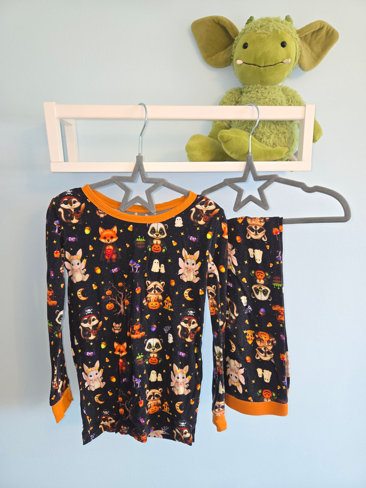 Friendly Fox Halloween Bamboo Jammies