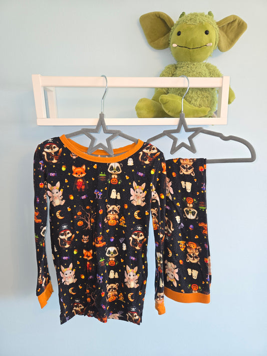 Friendly Fox Halloween Bamboo Jammies